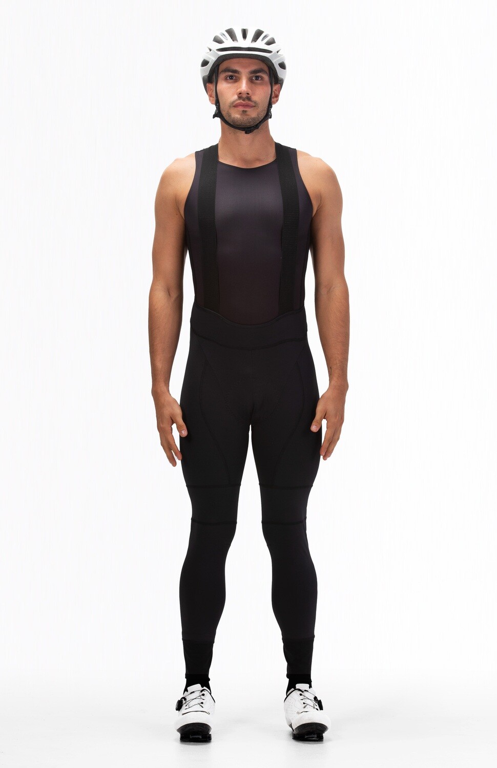 Pantalón  de Ciclismo Largo con Tirantes Hombre Highforce