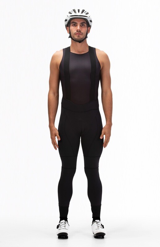 Pantalón  de Ciclismo Largo con Tirantes Hombre Highforce