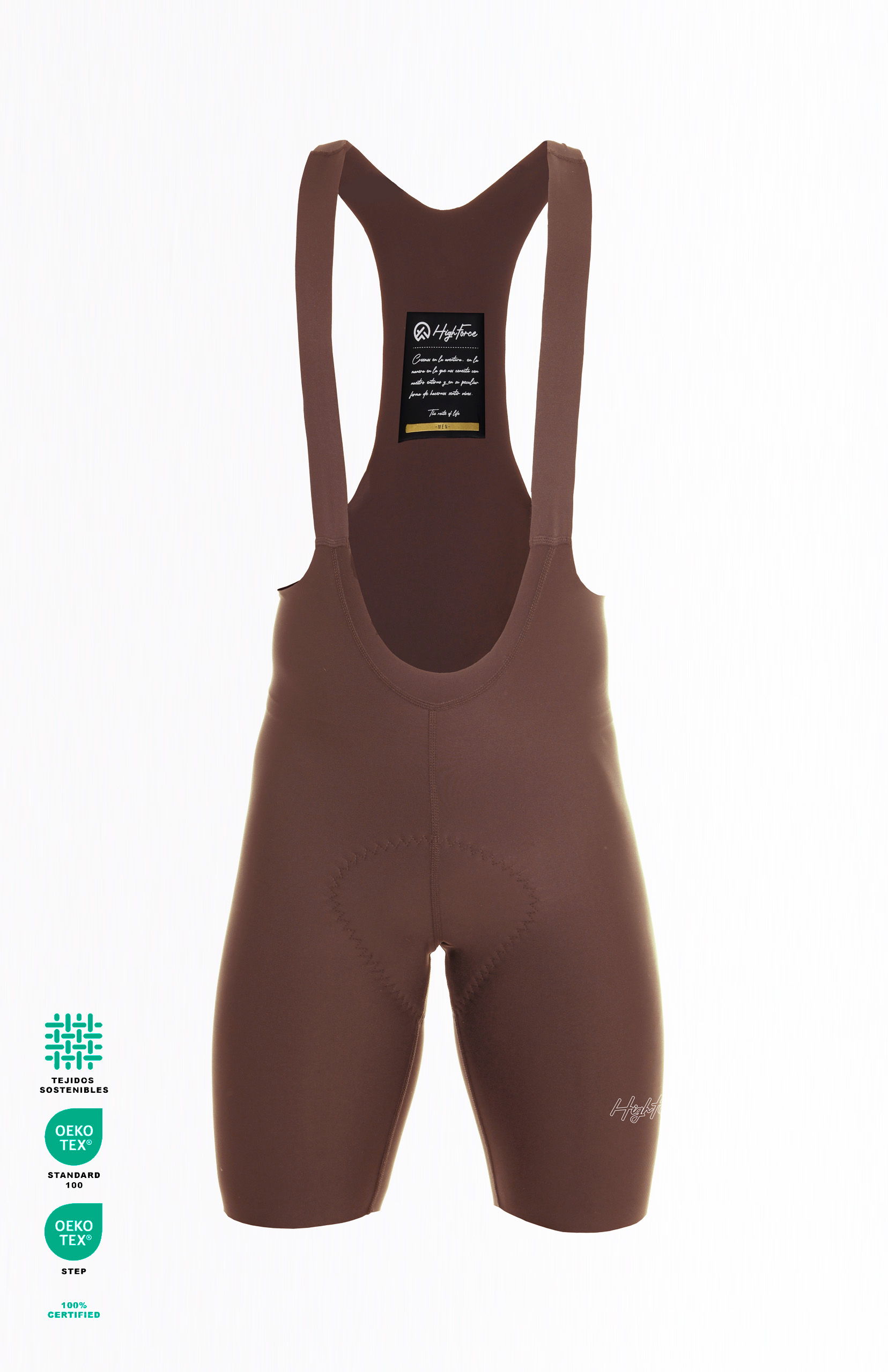 Pantaloneta de Ciclismo Sin Costuras Hombre - Café