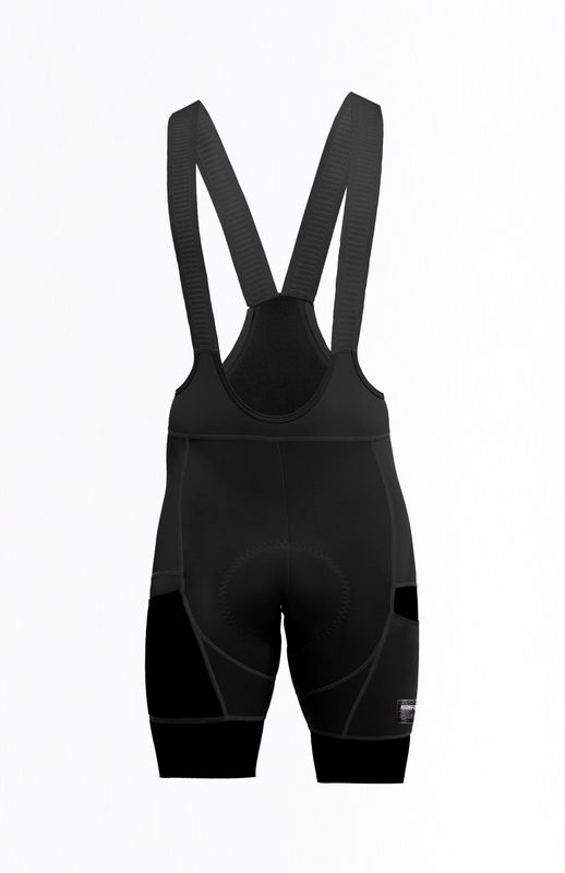 Pantaloneta de Ciclismo con Bolsillos Hombre Highforce - Negro