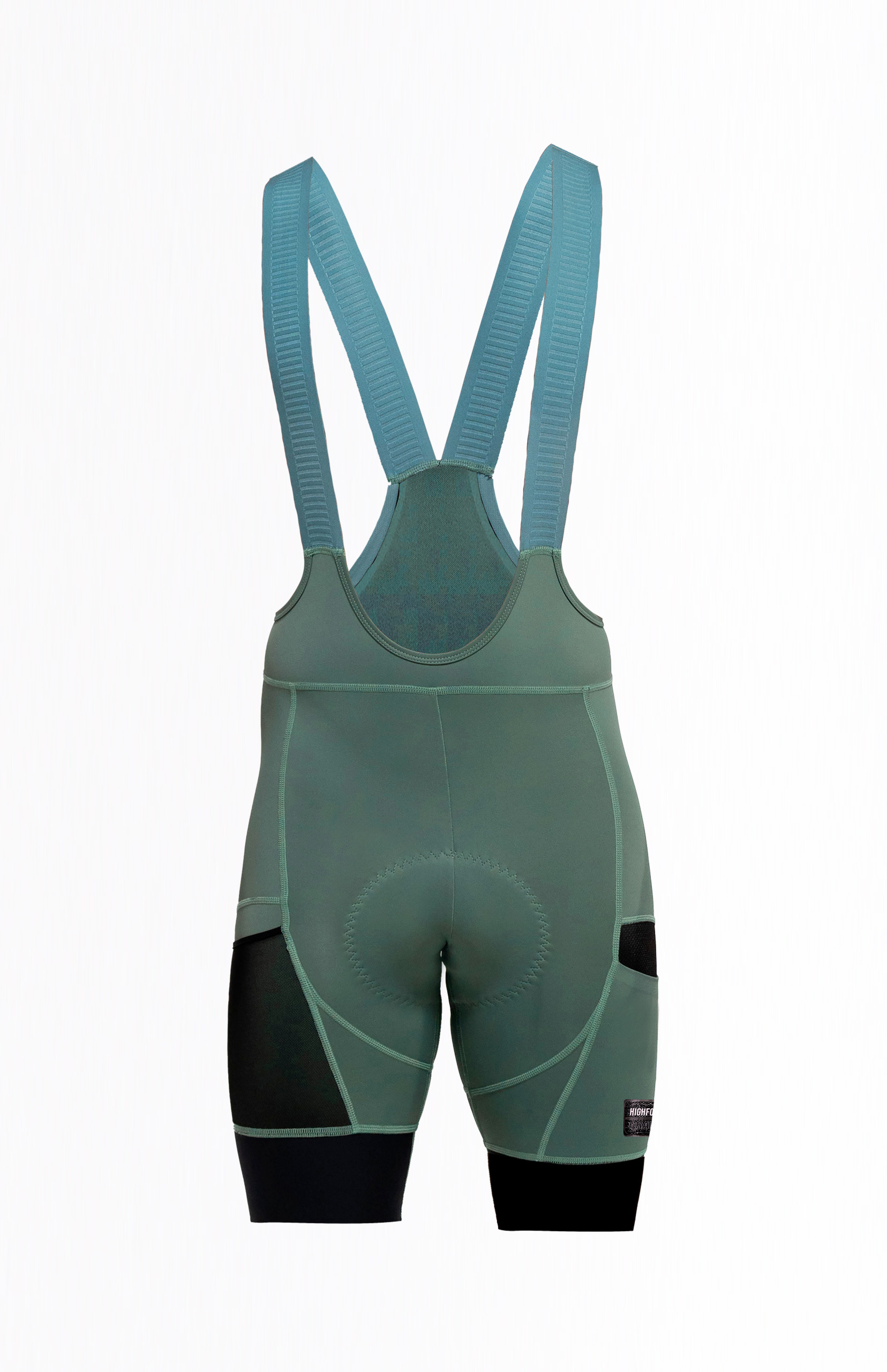 Pantaloneta de Ciclismo con Bolsillos Hombre - Verde