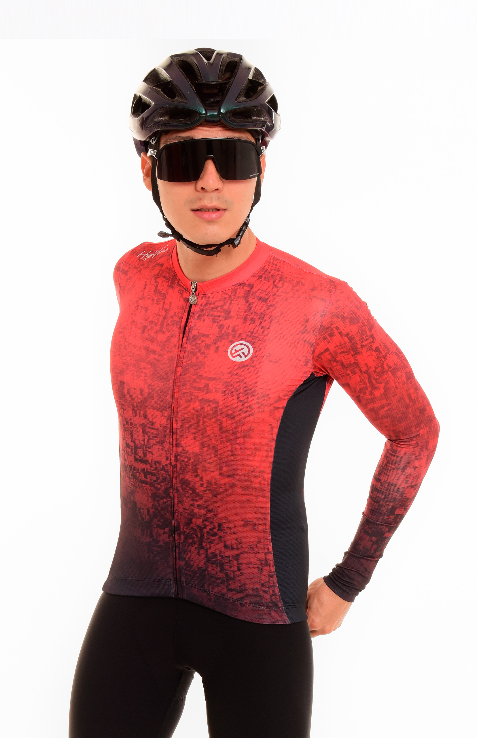 Jersey de Ciclismo Manga Larga Hombre Highforce