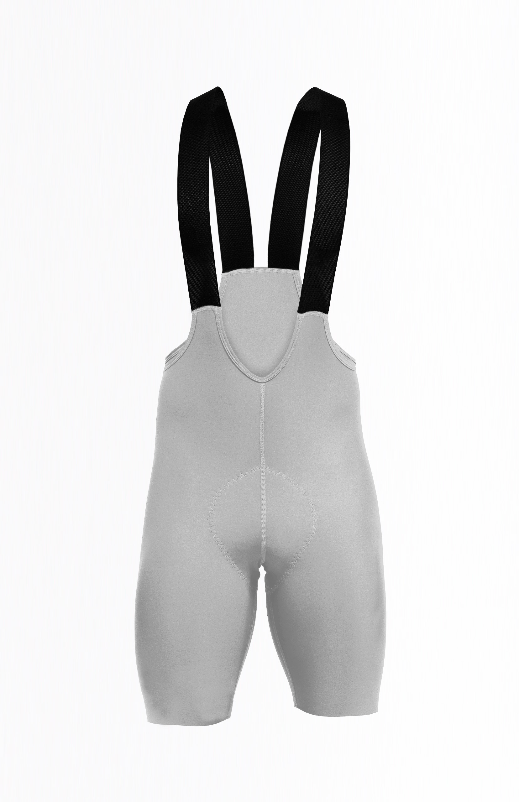 Pantaloneta de Ciclismo Sin Costuras Hombre - Gris Claro