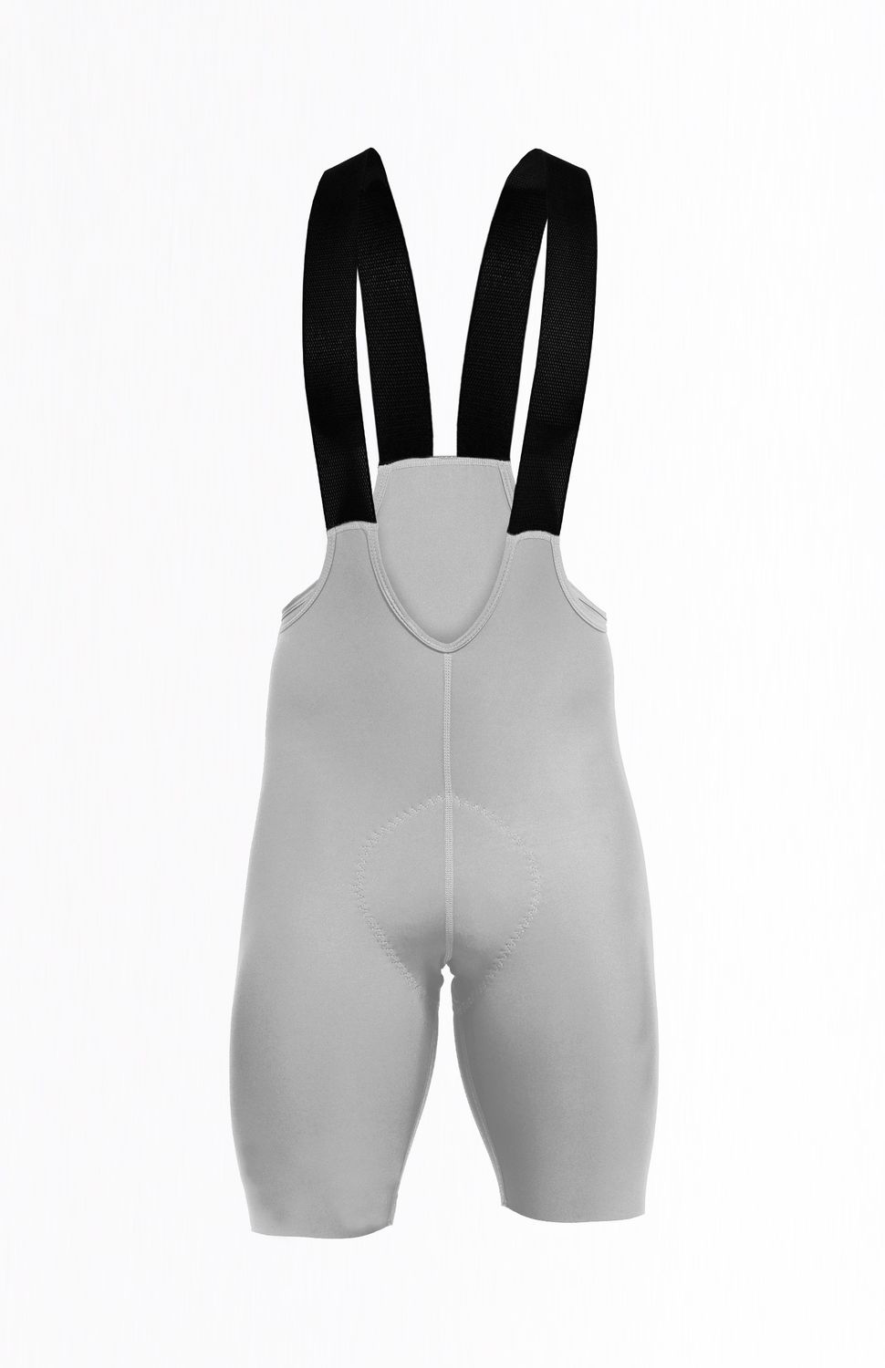 Pantaloneta de Ciclismo Sin Costuras Hombre Highforce - Gris Claro