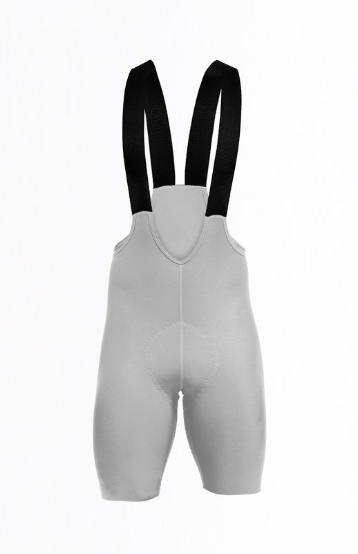 Pantaloneta de Ciclismo Sin Costuras Hombre Highforce - Gris Claro