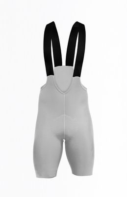 Pantaloneta de Ciclismo Sin Costuras Hombre Highforce - Gris Claro