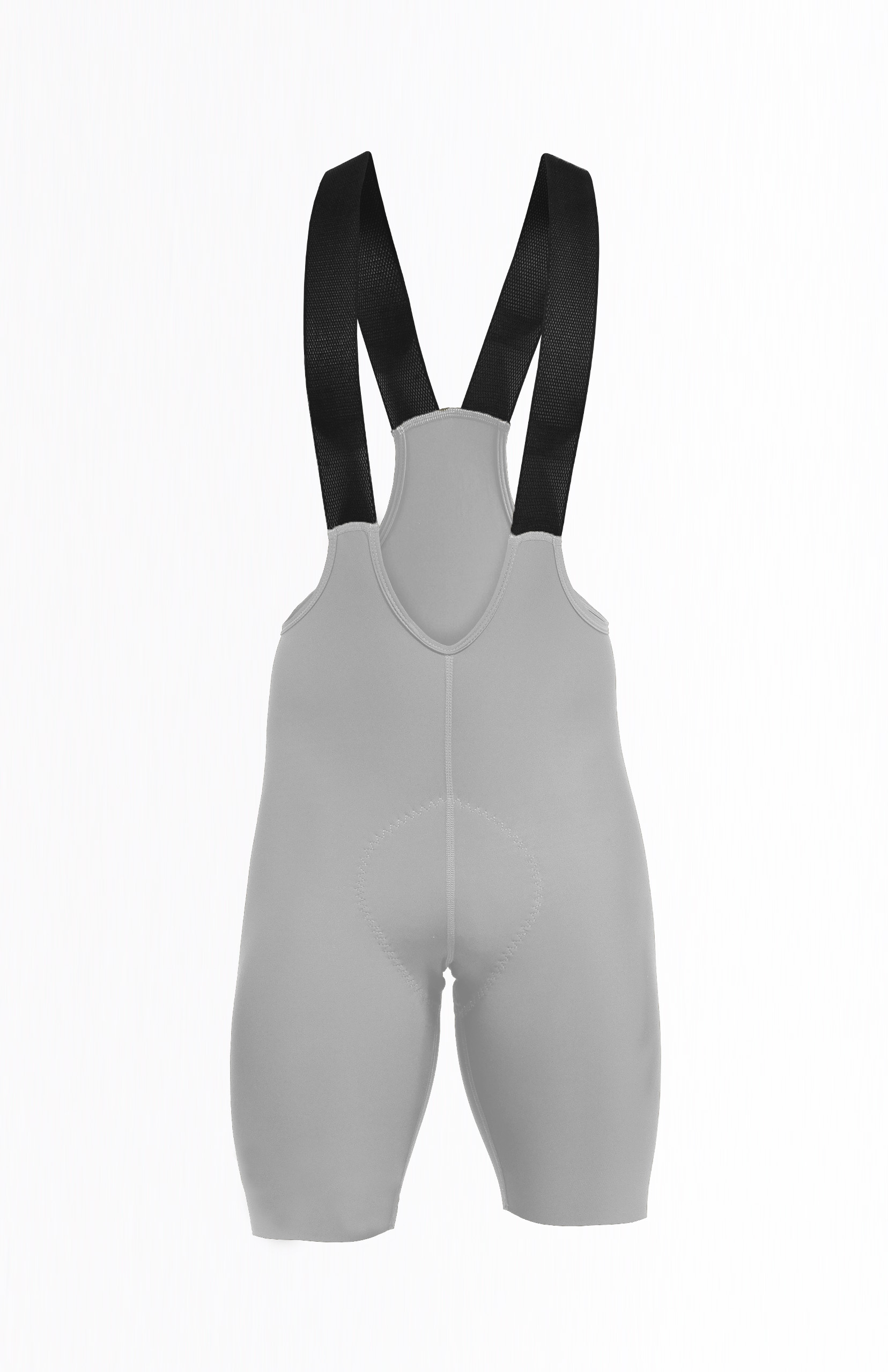 Pantaloneta de Ciclismo Sin Costuras Mujer - Gris Claro