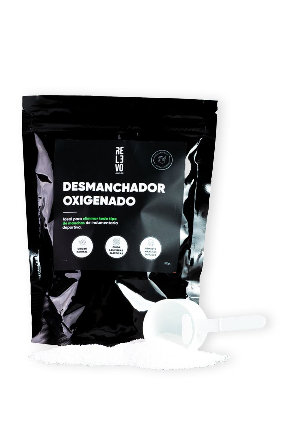 Detergente concentrado para aplicacion directa, especializado para prendas deportivas, alarga la elasticidad y conserva estampados. Desmanchador poderoso con sistema blanqueador a base de oxigeno activo y enzimas de ultima tecnologia.
KIT CONTIENE: Detergente deportivo 1 litro
Desmanchador oxigenado 200 gr, Bolsa para lavandería. 
 60000 
 true 
 702346485,574087863,686525704