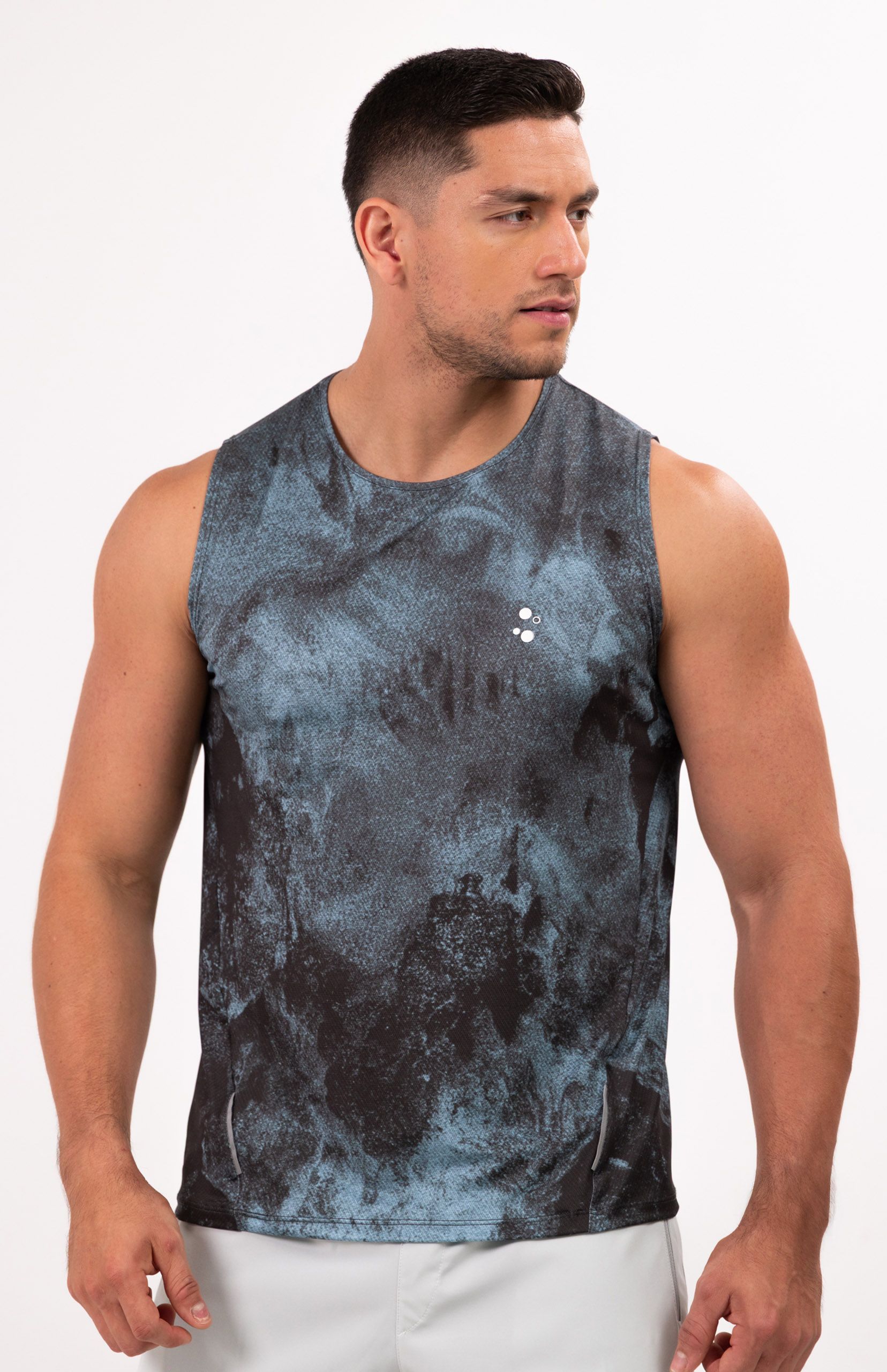 Camiseta Manga Sisa Deportiva Hombre Highforce