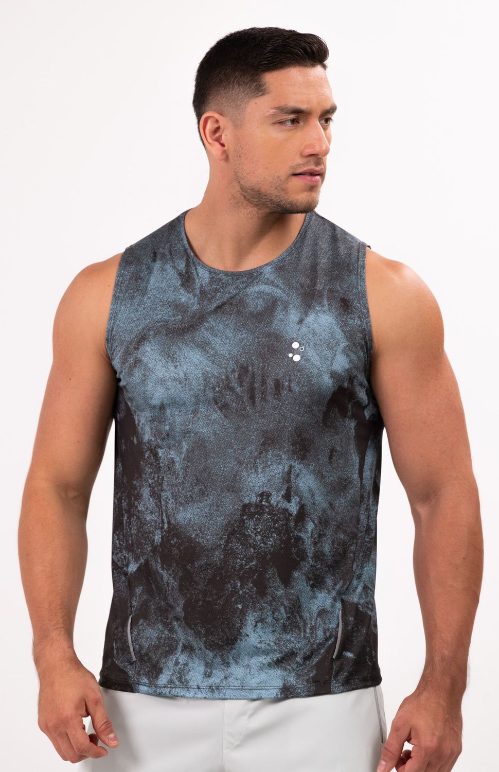 Camiseta Manga Sisa Deportiva Hombre Highforce