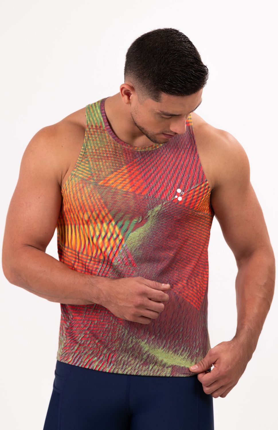 Camiseta Manga Sisa Deportiva Hombre Highforce