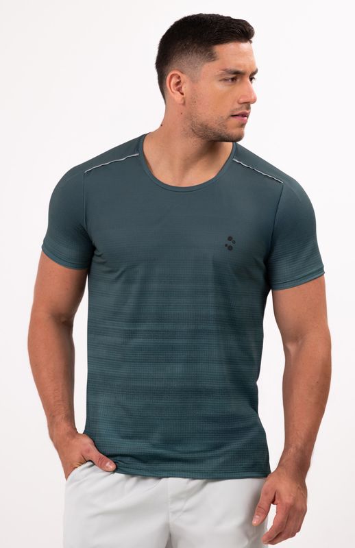 Camiseta Manga Corta Deportiva Hombre Highforce