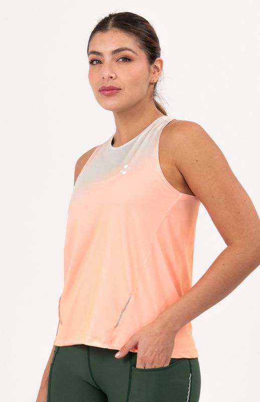 Camiseta Manga Sisa Deportiva Mujer Highforce