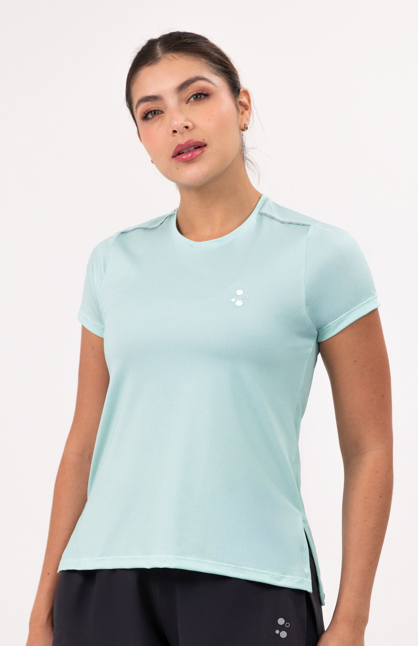 Camiseta Manga Corta Deportiva Mujer Highforce