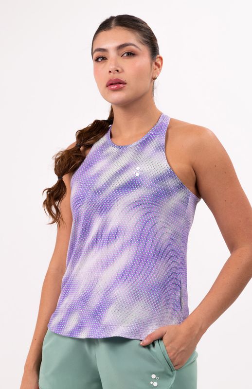 Camiseta Manga Sisa Deportiva Mujer Highforce
