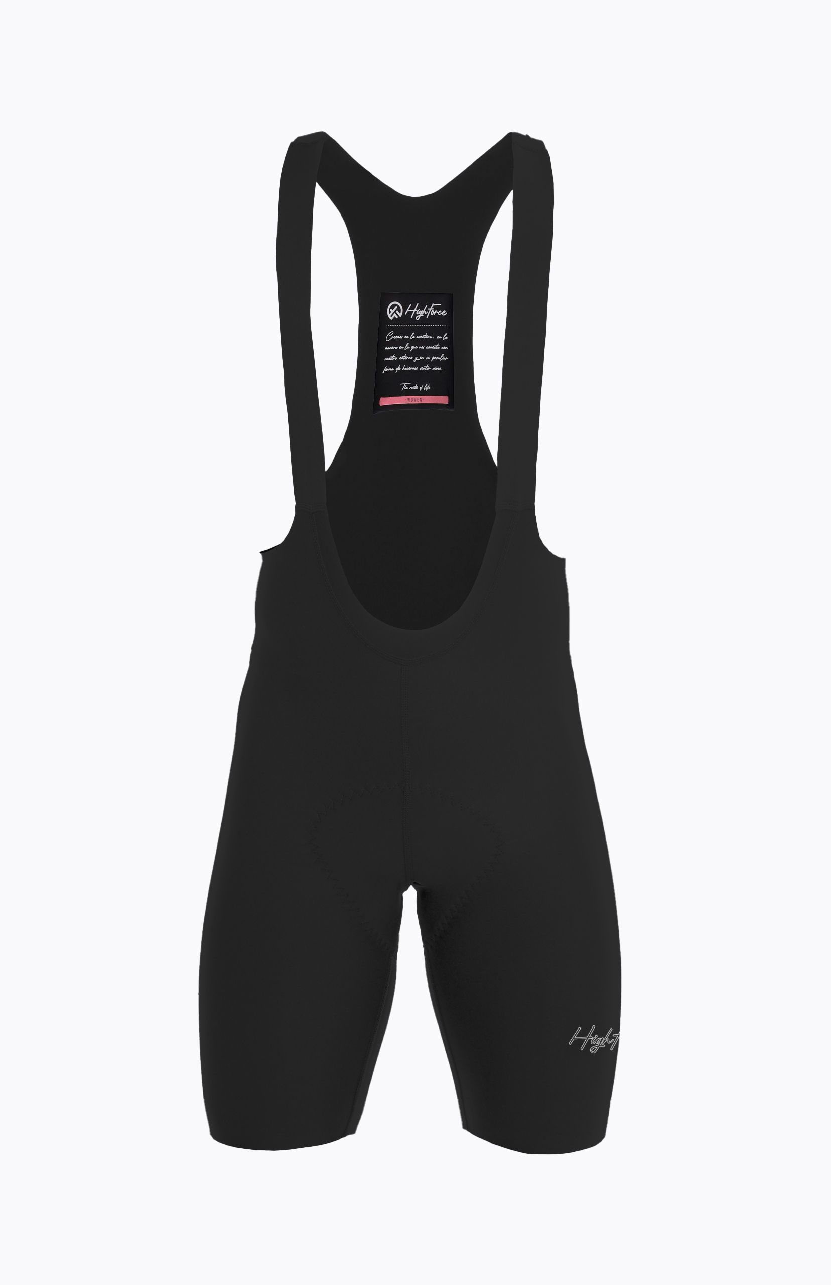 Pantaloneta de Ciclismo Advance Sin Costuras Mujer Highforce - Negro