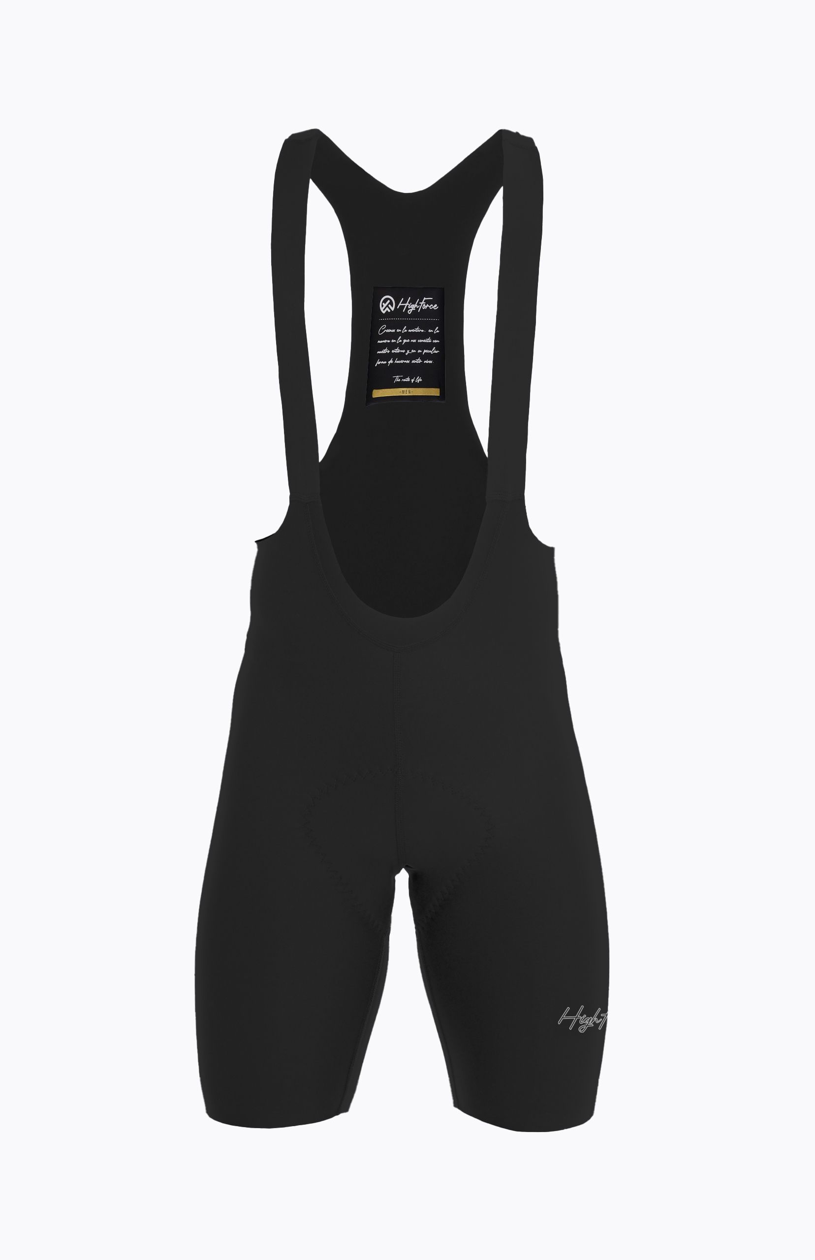 Pantaloneta de Ciclismo Advance Sin Costuras Hombre Highforce - Negro