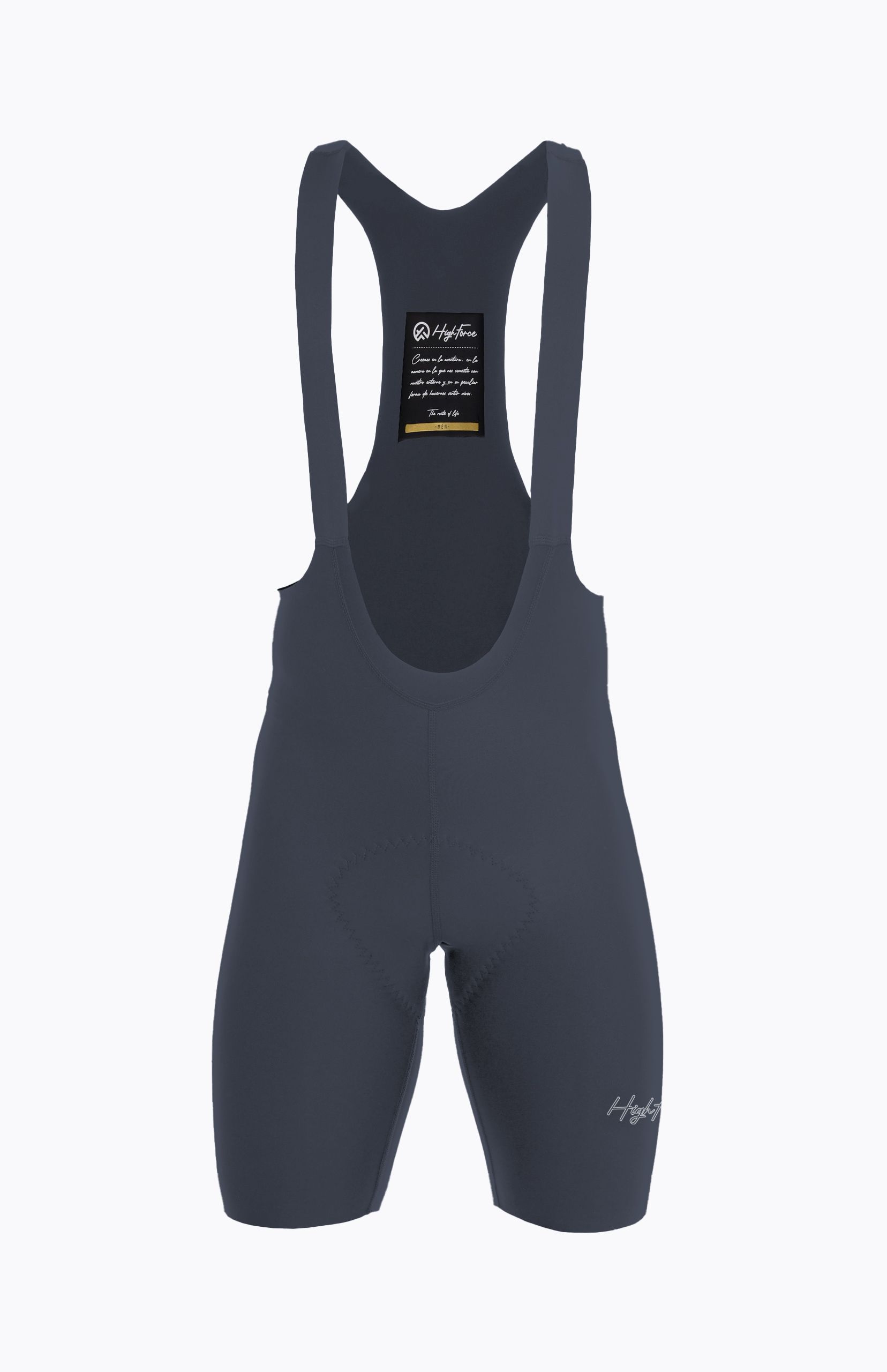 Pantaloneta de Ciclismo Advance Sin Costuras Hombre Highforce - Gris