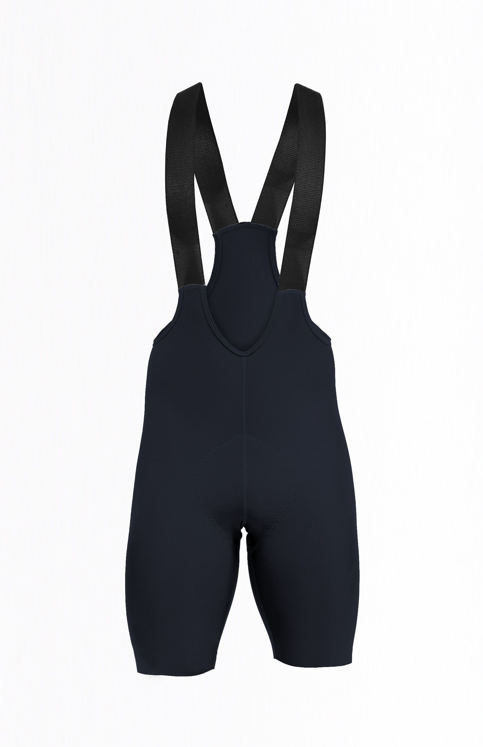 Pantaloneta de Ciclismo Sin Costuras Mujer Highforce- Negro