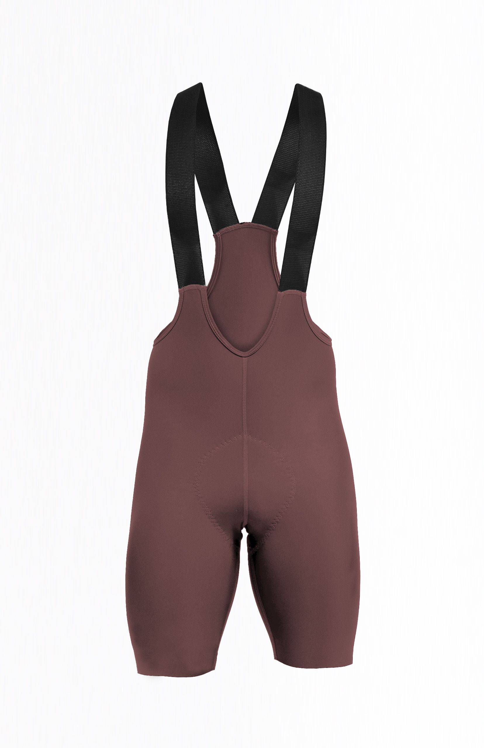 Pantaloneta de Ciclismo Sin Costuras Mujer Highforce- Café