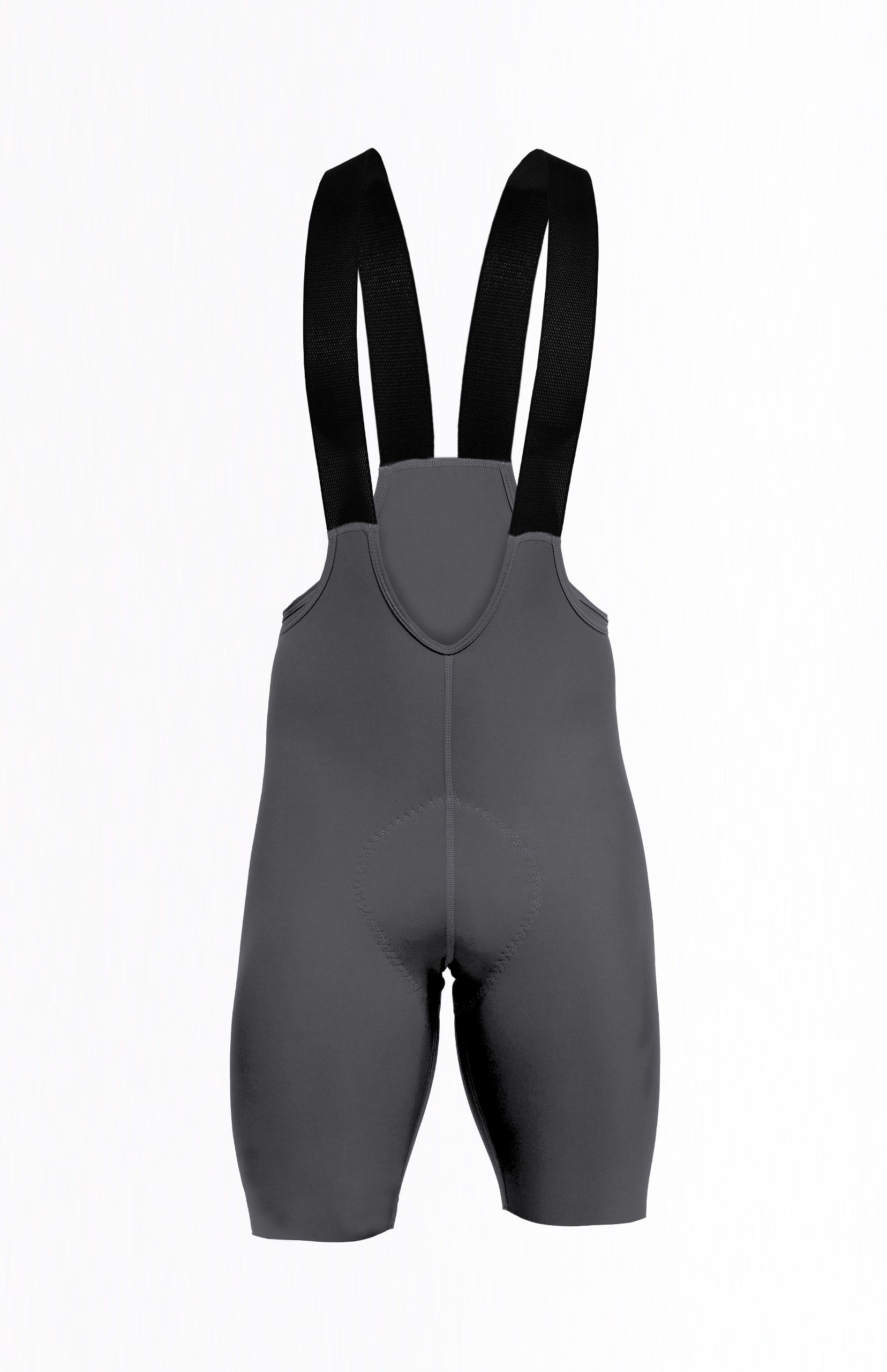 Pantaloneta de Ciclismo Sin Costuras Hombre Highforce - Gris