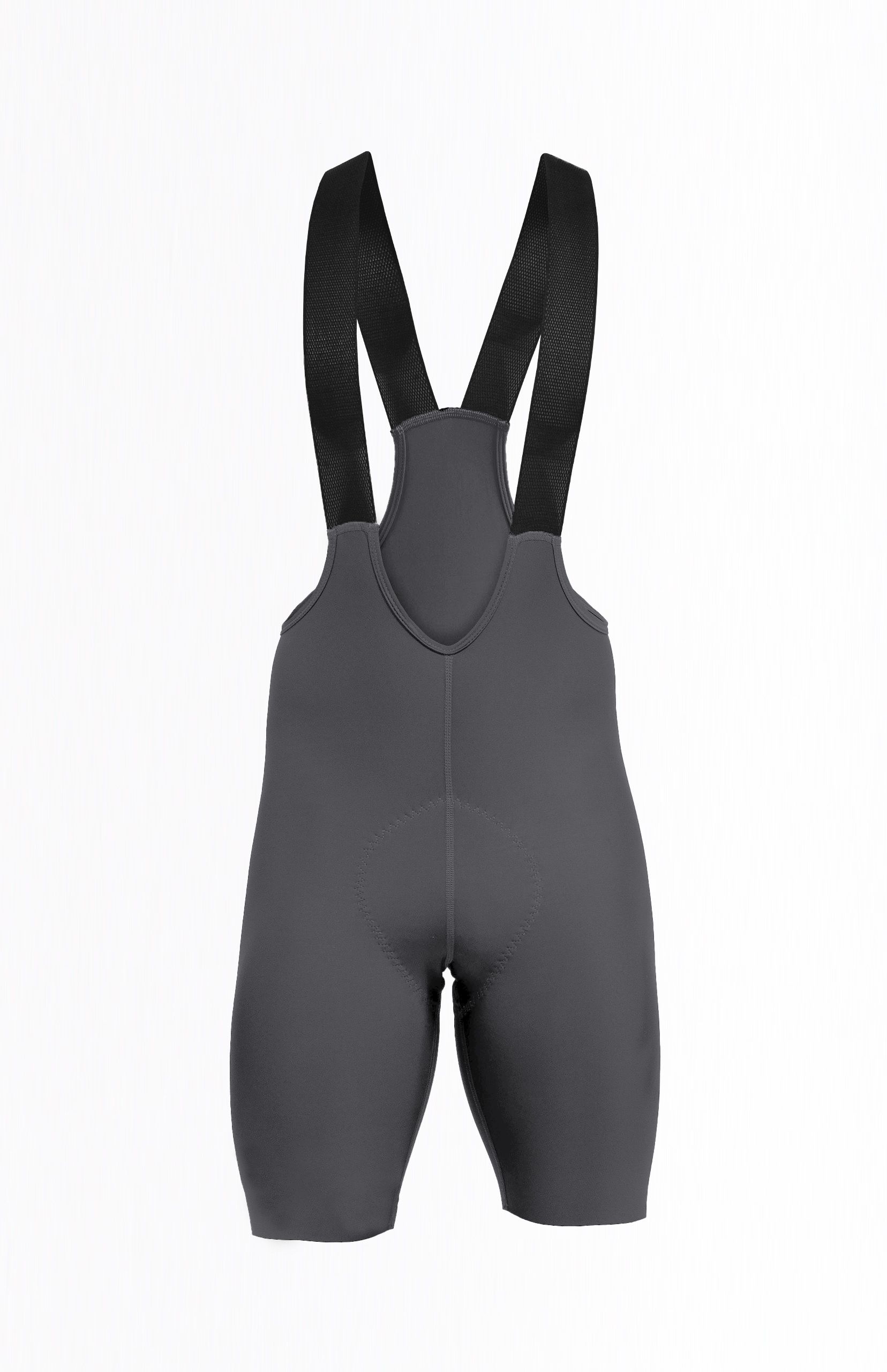 Pantaloneta de Ciclismo Sin Costuras  Mujer Highforce- Gris
