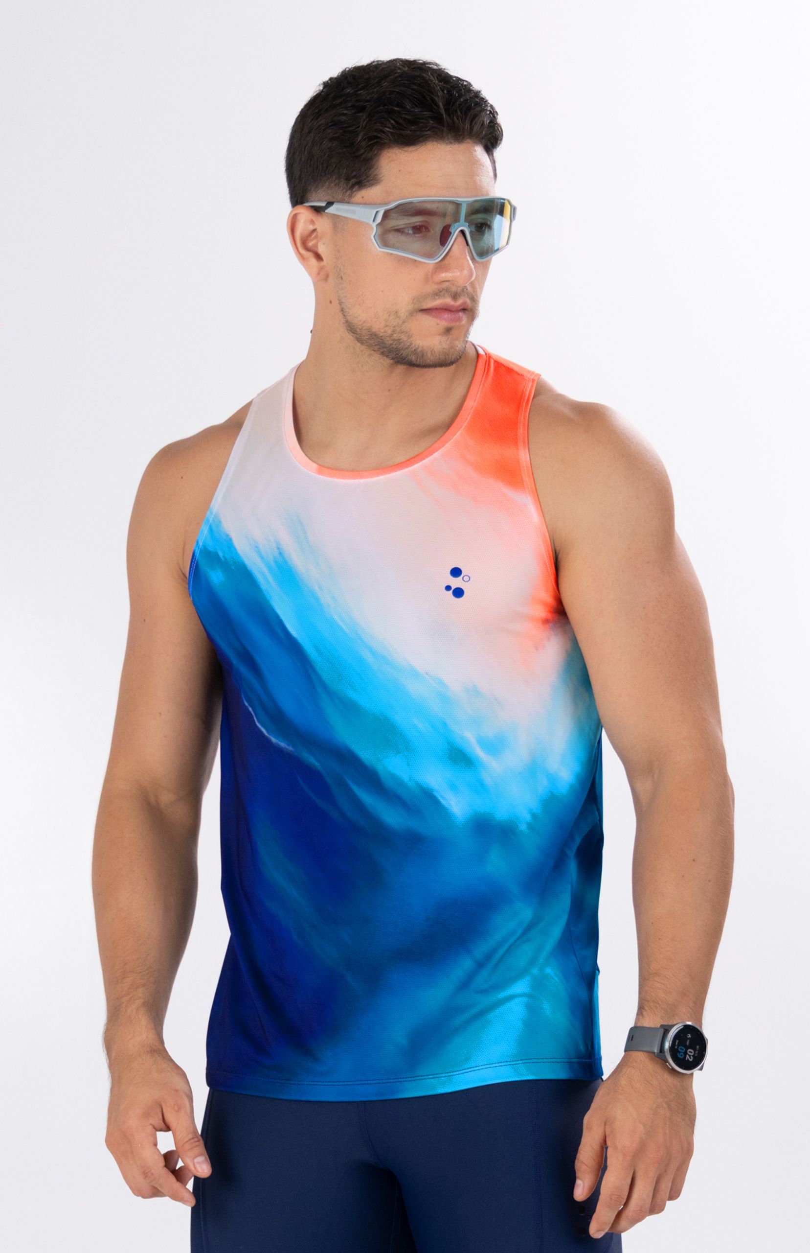 Camiseta Esqueleto de Running Highforce para Hombre