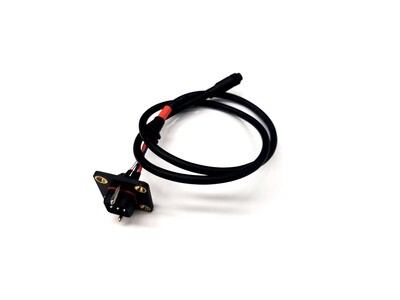 Discharge cablewith plug for AES battery