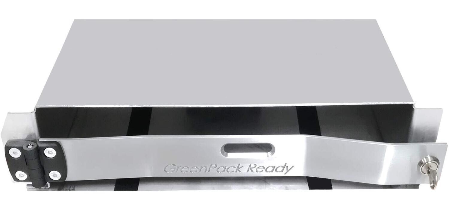 GreenPack battery holder- with discharge plug plug