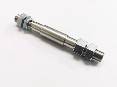 Axle for front hub