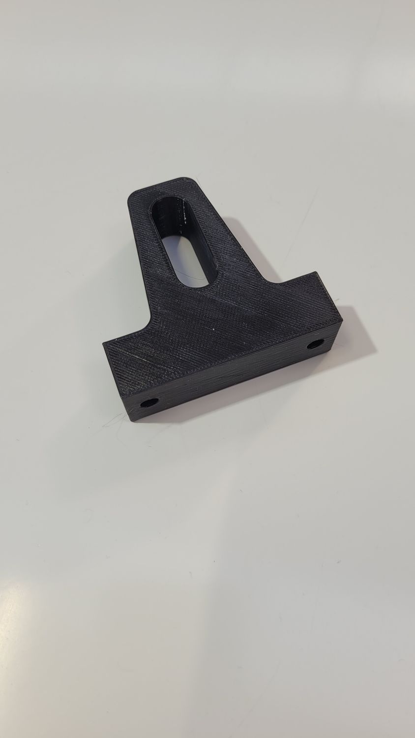 Chain runner tube with holder