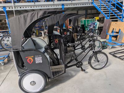 Maxpro EcoTaxi pedicab rickshaw LED - AP1057