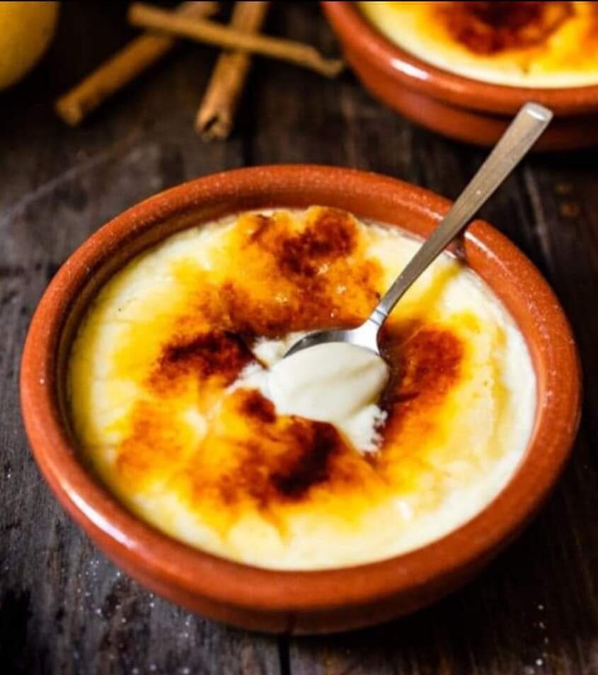 Crema catalana semi helada