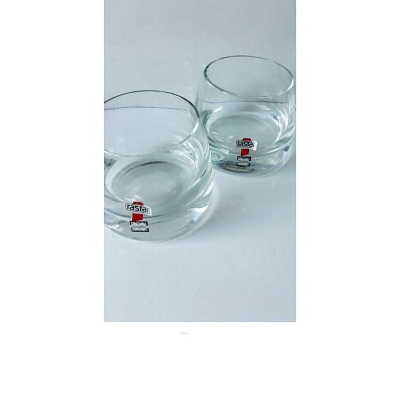 Alte Whisky-Gläser, Highland, 2 Stück im Set, Kristallglas, mundgeblasen, Rastal*