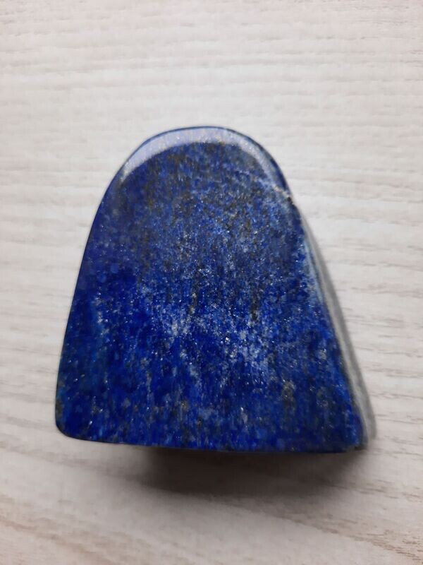 Lapislazuli (Afghanistan), Handschmeichler, ca. 6,0/6,4/2,2 cm