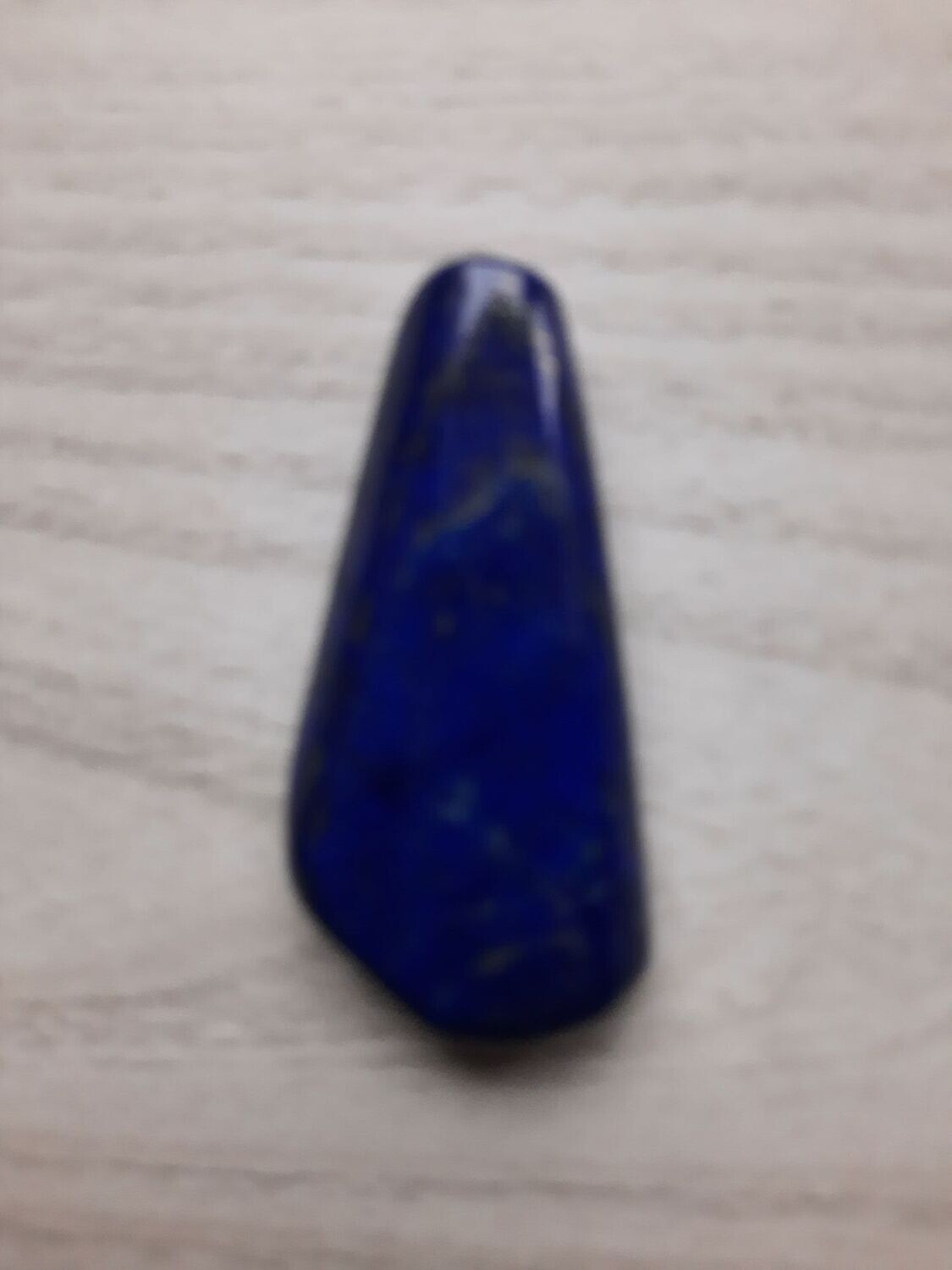 Lapislazuli, Handschmeichler, ca. 5,5/2,7/0,8 cm