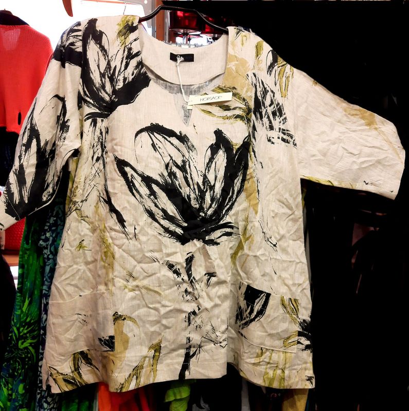 Shirt aus 100 % Leinen, gecrasht, HOPSACK, Größe ca. 42-48 Shirt aus 100 % Leinen, gecrasht, HOPSACK, Größe ca. 42-48
