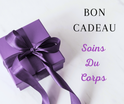 Bon Cadeau Soins Du Corps (envoi par mail)