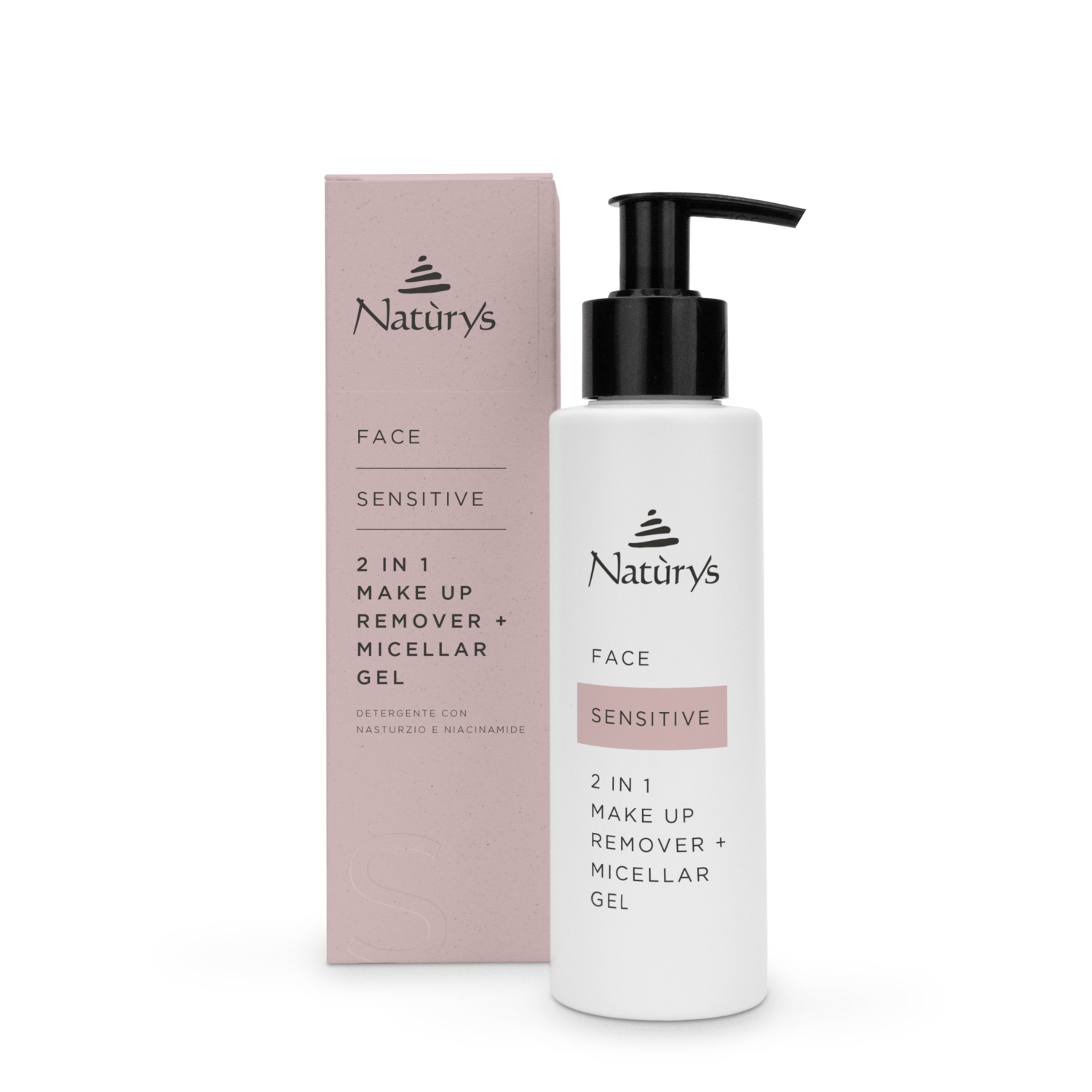 2 in 1 make-up remover + micellar gel - 150ml