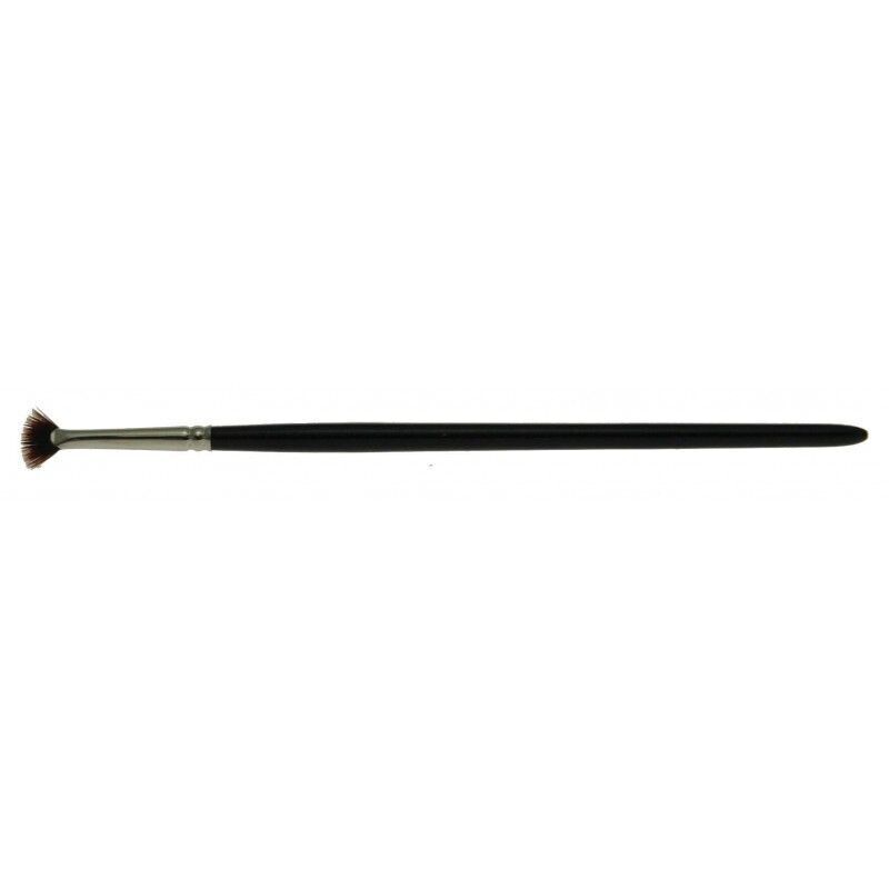 Fan shaped brush