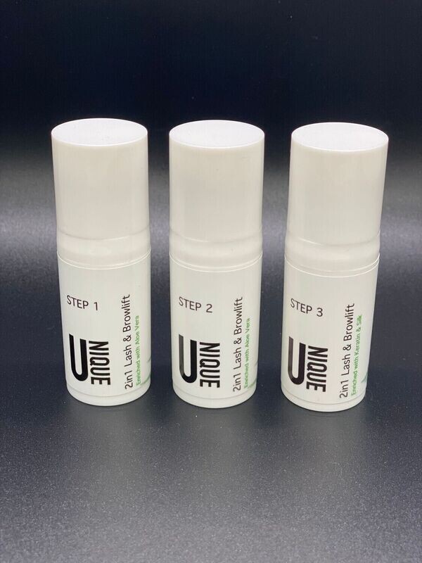 U-nique 2 i 1 lashlift & browlift komplet sæt U-nique 2 i 1 lashlift & browlift komplet sæt