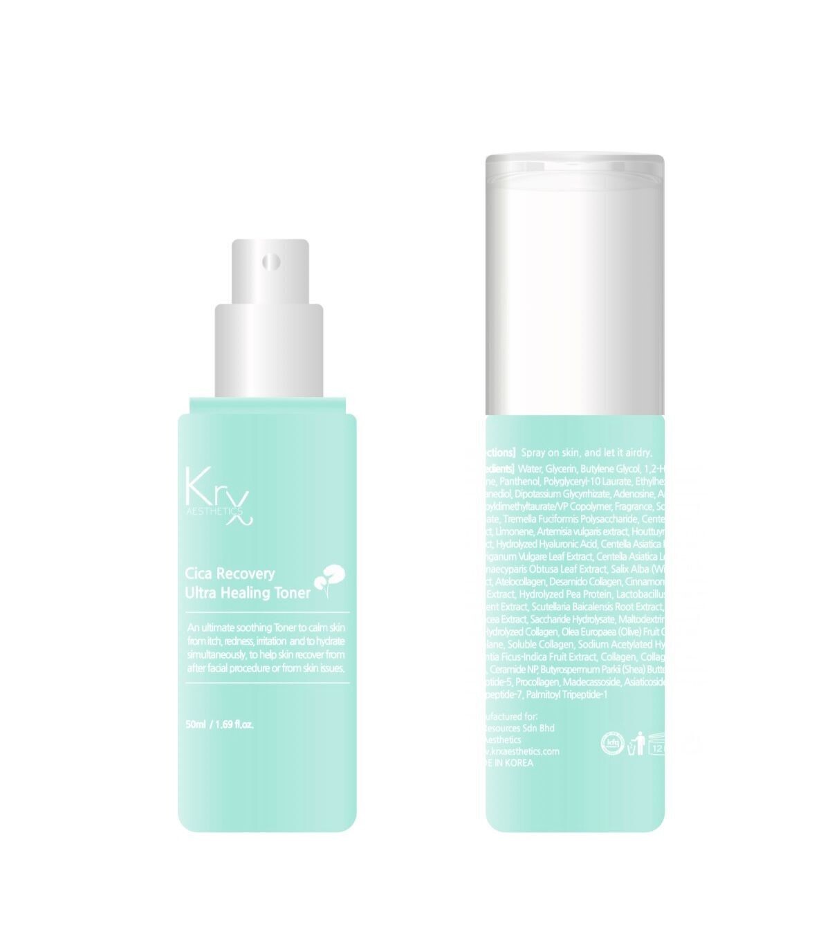 Cica Ultra Healing Toner - 2 størrelser