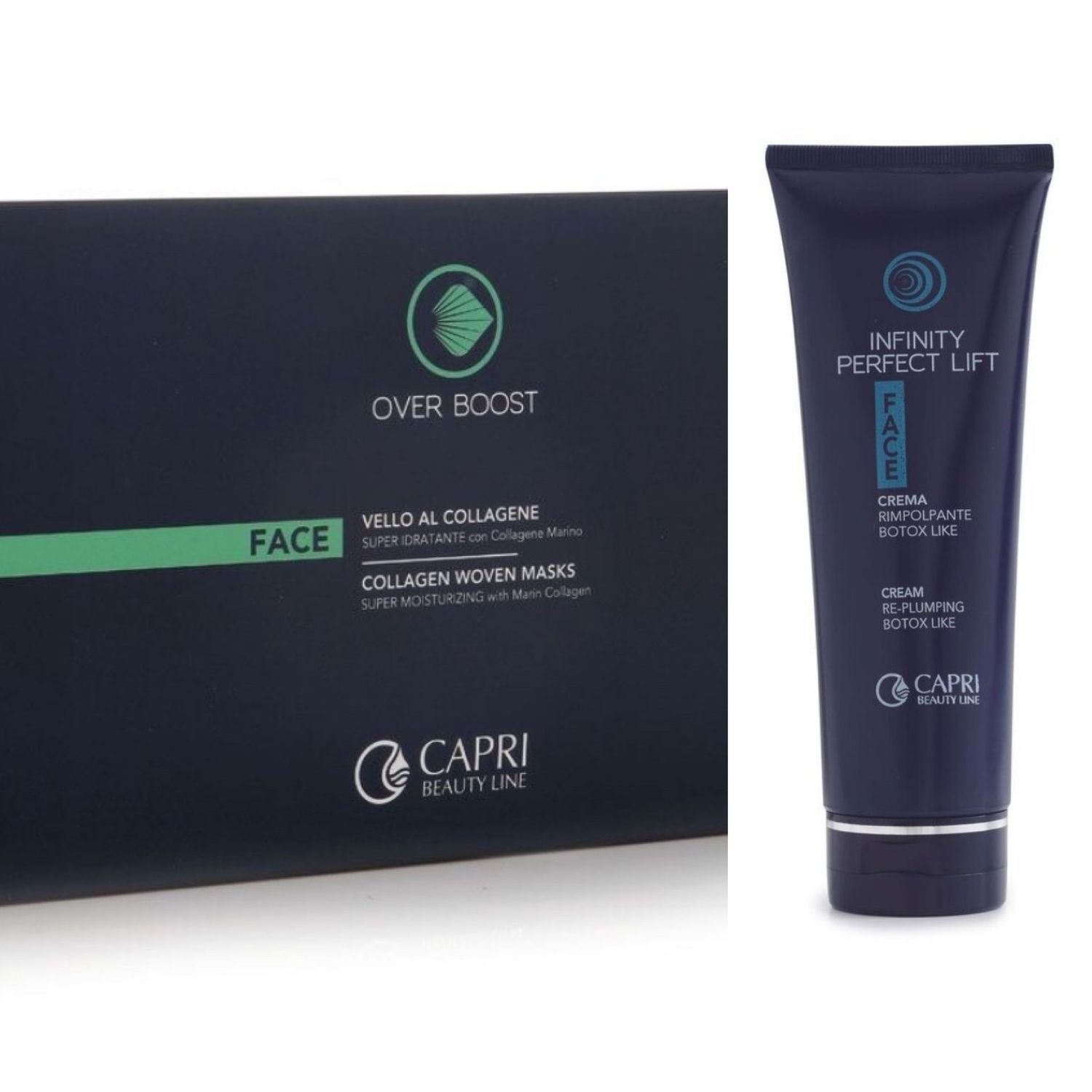 Kollagen masker & Re-plumbing botox like cream