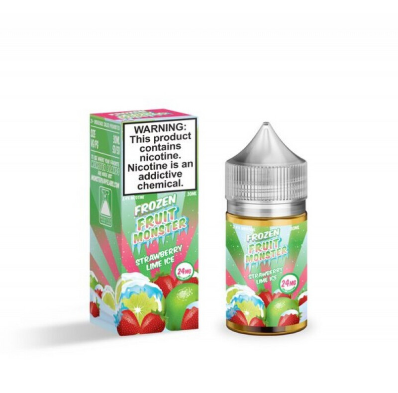Frozen Fruit Monster Salt - Strawberry Lime Ice 30ml