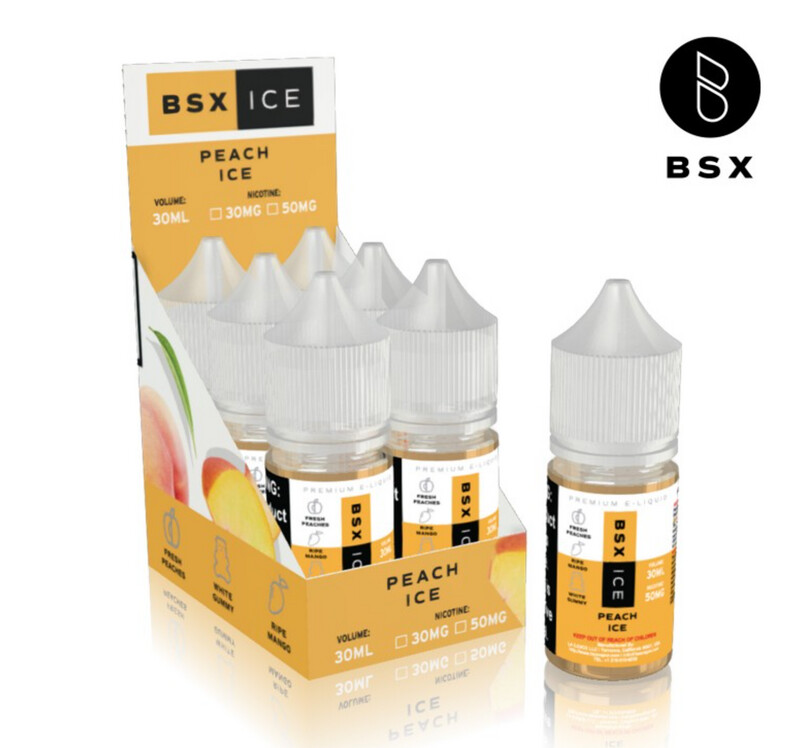 Glas BSX Salt - Peach Ice 30ml