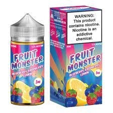 Fruit Monster - Blueberry Raspberry Lemon 100ml, Nic: 3mg