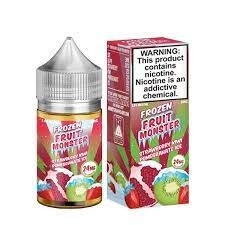 Frozen Fruit Monster Salt - Strawberry Kiwi Pomegranate Ice 30ml, Nic: 24mg