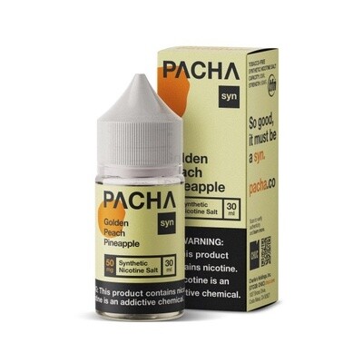 Pacha Mama Salt - Golden Peach Pineapple 30ml