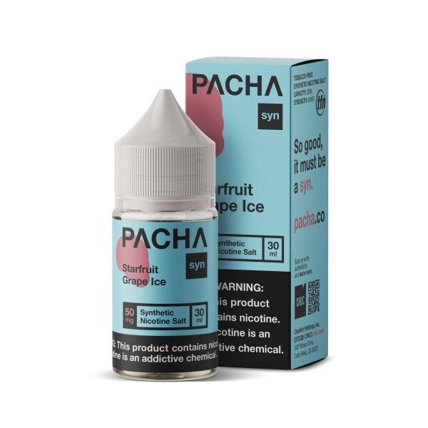 Pacha Mama Salt - Starfruit Grape Ice 30ml