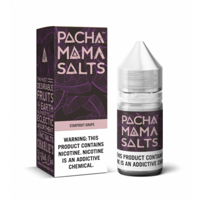 Pacha Mama Salt - Starfruit Grape 30ml